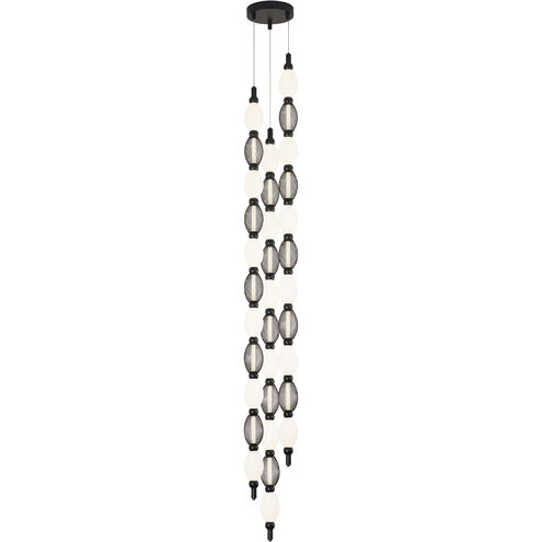 Tentacles LED 75.88 inch Black Pendant Ceiling Light